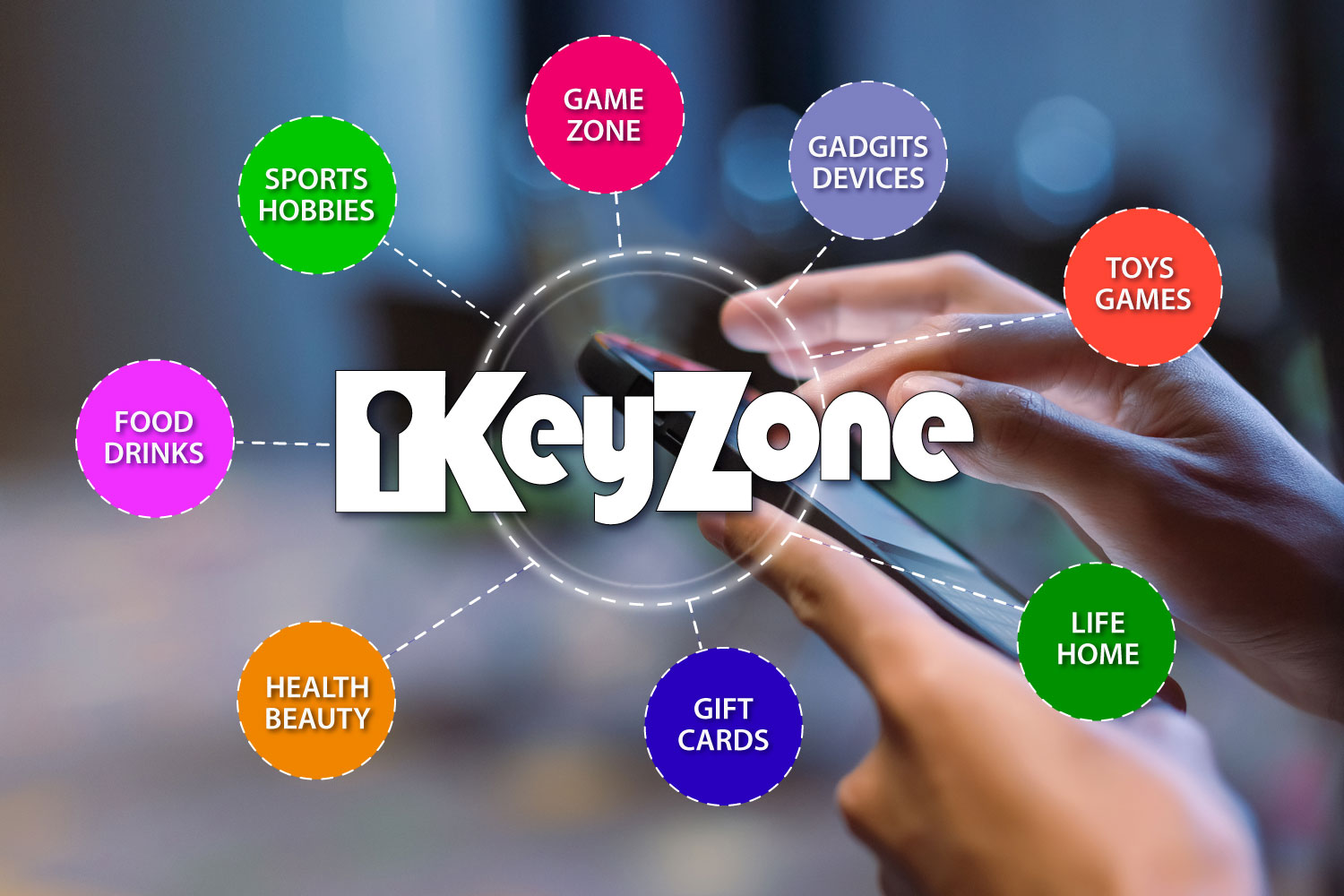 KeyZone - Tokkenz Gift and Games Menu